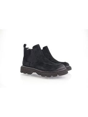 Sofft Womens Samira Ankle Boots Booties Chelsea Pull On Black Suede Size 7M